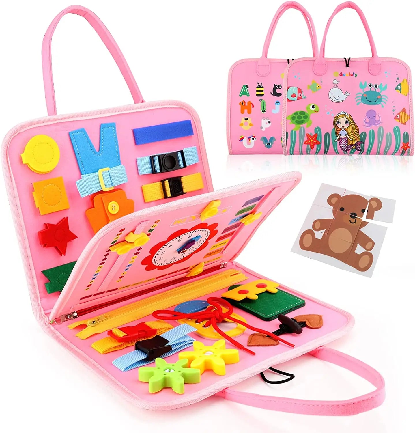 Livros sensorial Montessori