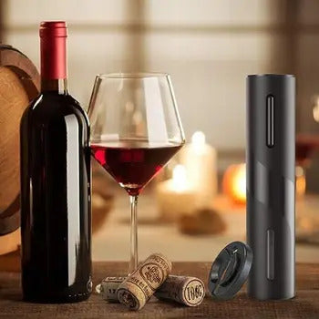 ABRIDOR DE VINHO AUTOMÁTICO SACA ROLHAS ELÉTRICO