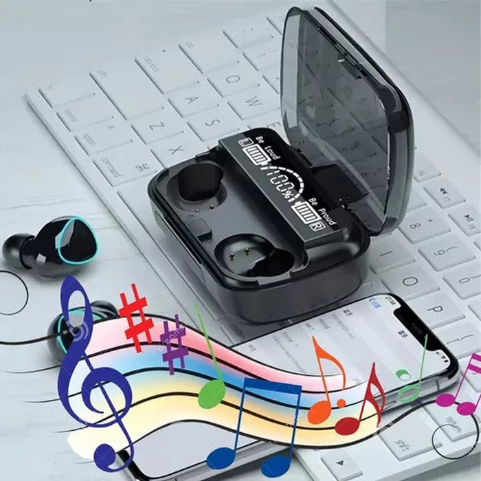 FONE DE OUVIDO BLUETOOTH TWS RESISTENTE A AGUA