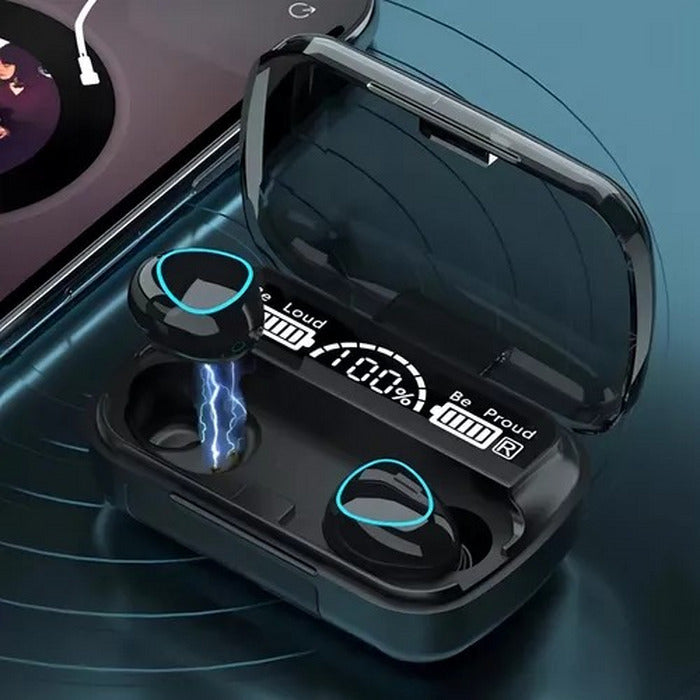 FONE DE OUVIDO BLUETOOTH TWS RESISTENTE A AGUA
