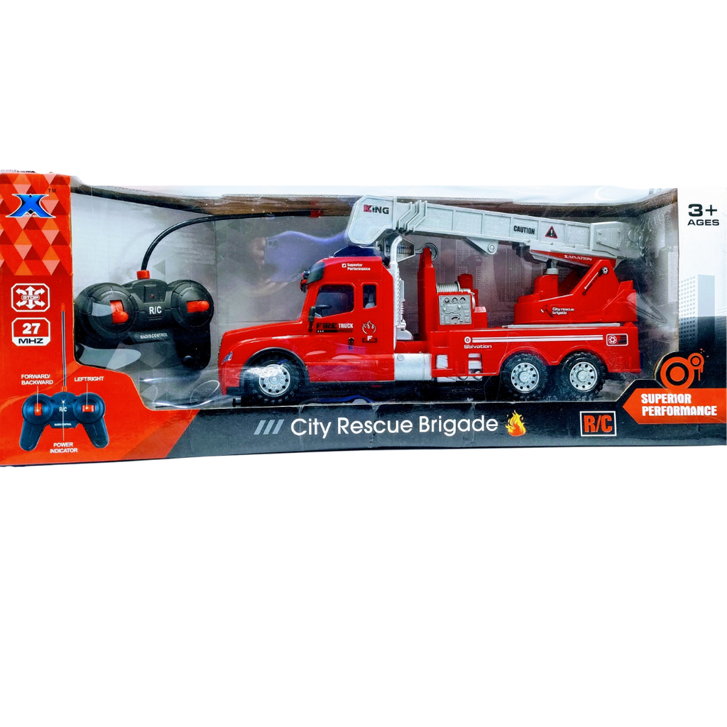 Caminhão de Fire Truck com Luzes e Sons