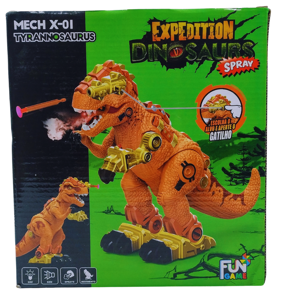 Dinossauro Mecânico Mech X-01 - Tiranossauro Rex